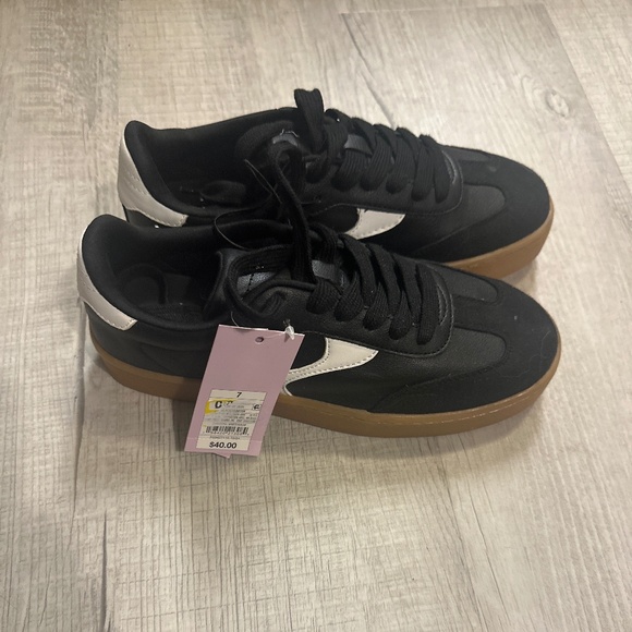 Sumter Platform Fashion Sneaker Black Womens 7 - Picture 1 of 4